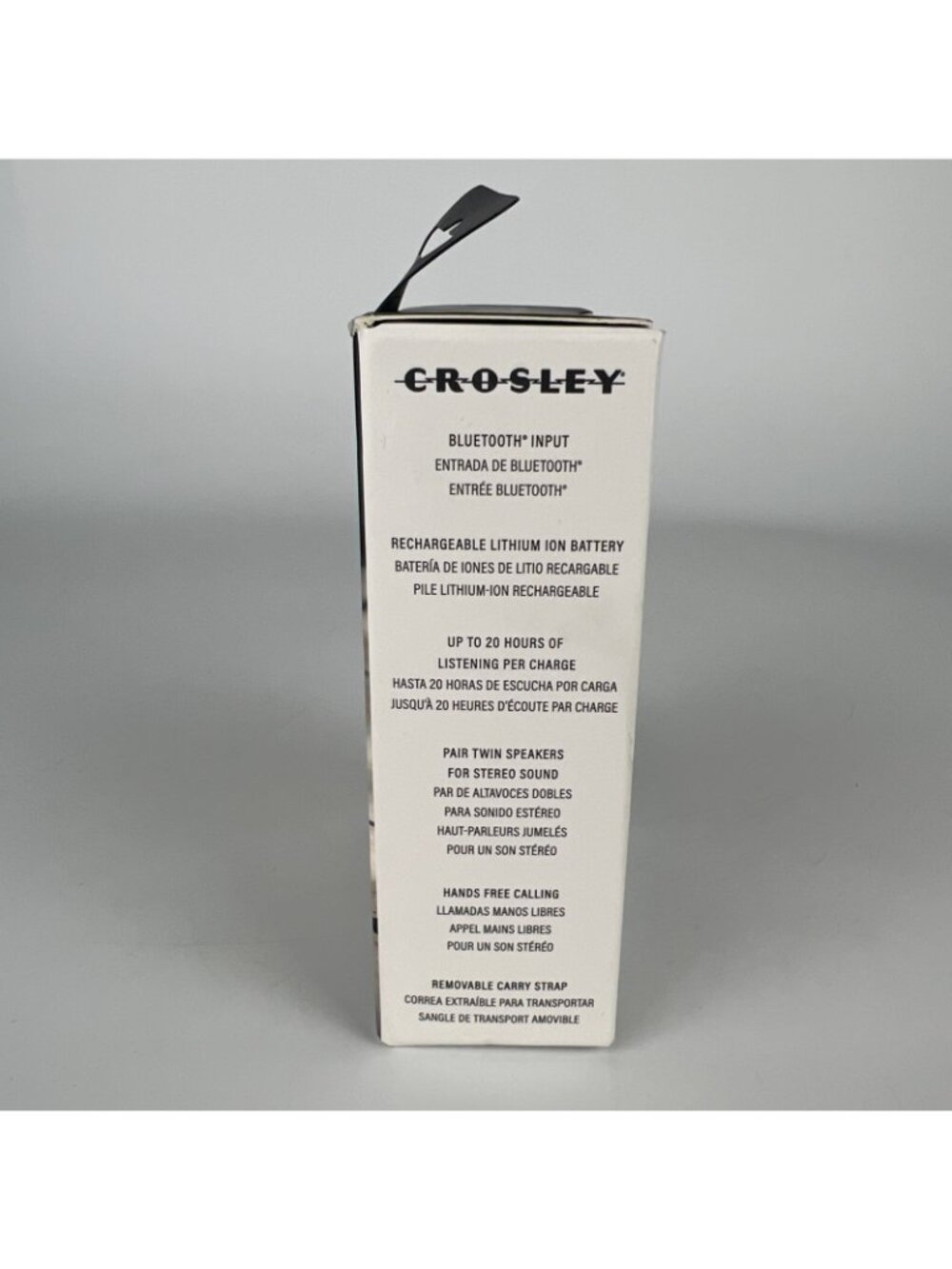 Crosley CR3047A-TL Mini Retro Bluetooth Cassette Player Speaker New - Picture 3 of 3